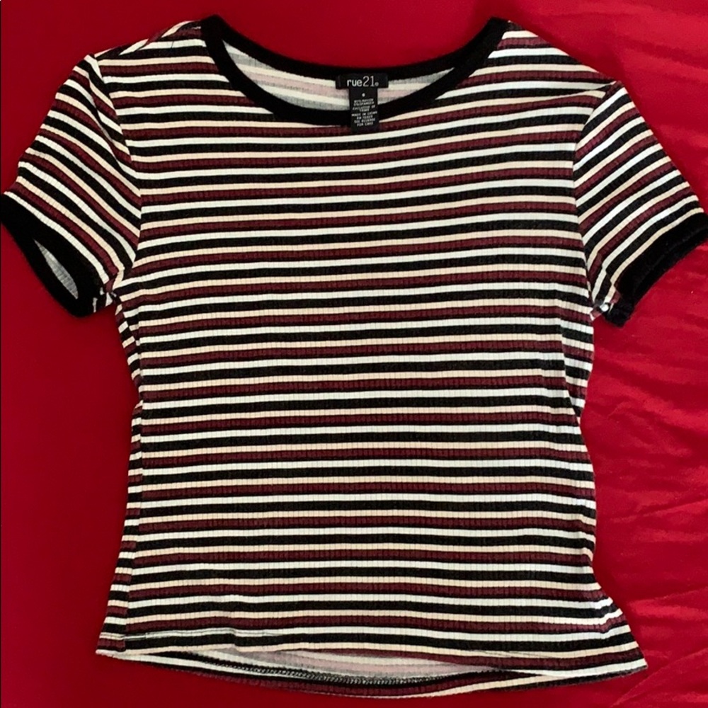 Rue21 Striped Top